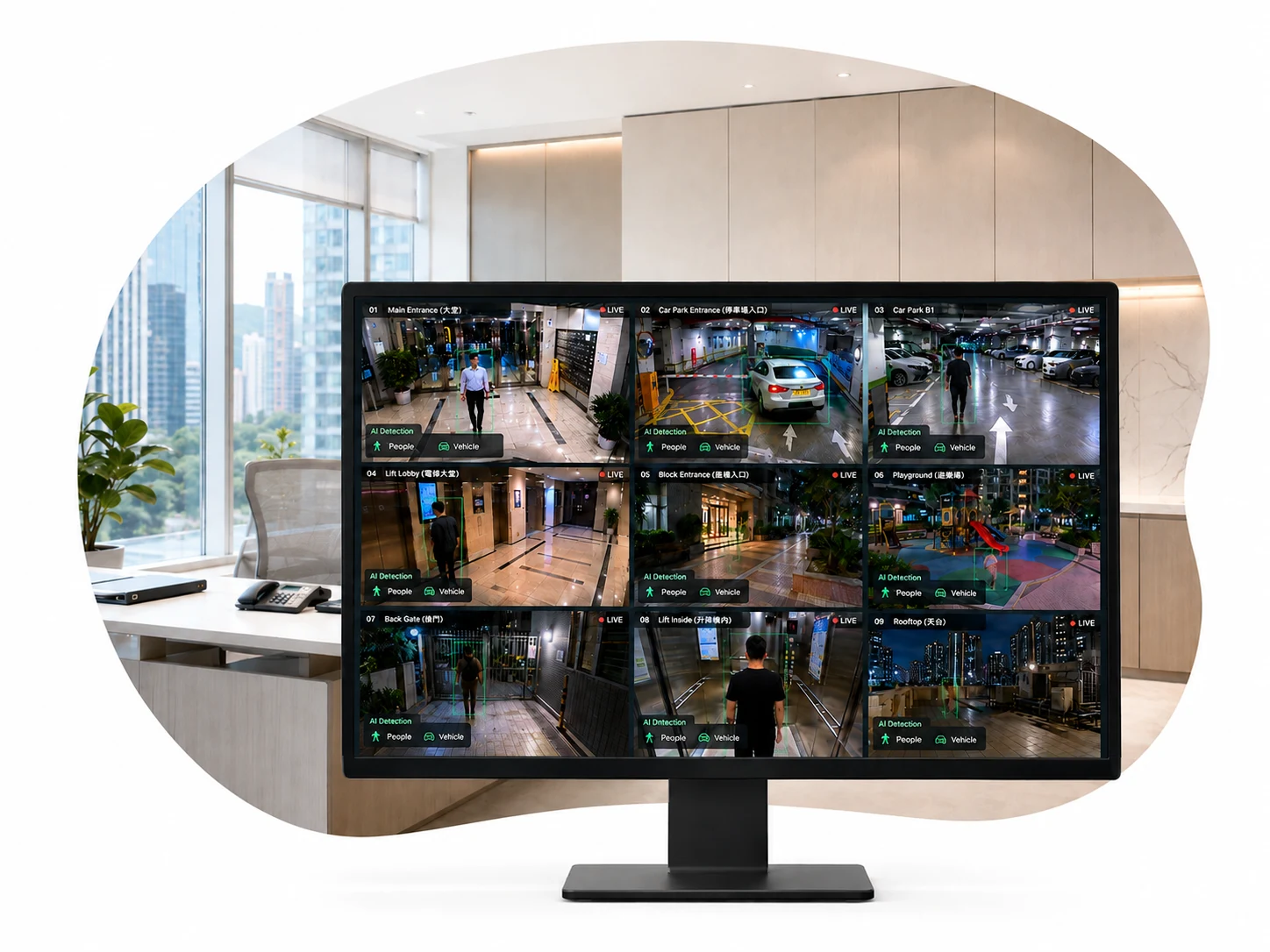 AI CCTV 监控设备